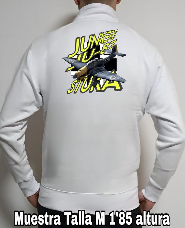 Sudadera cremallera Junkers JU-87 Stuka nº 1