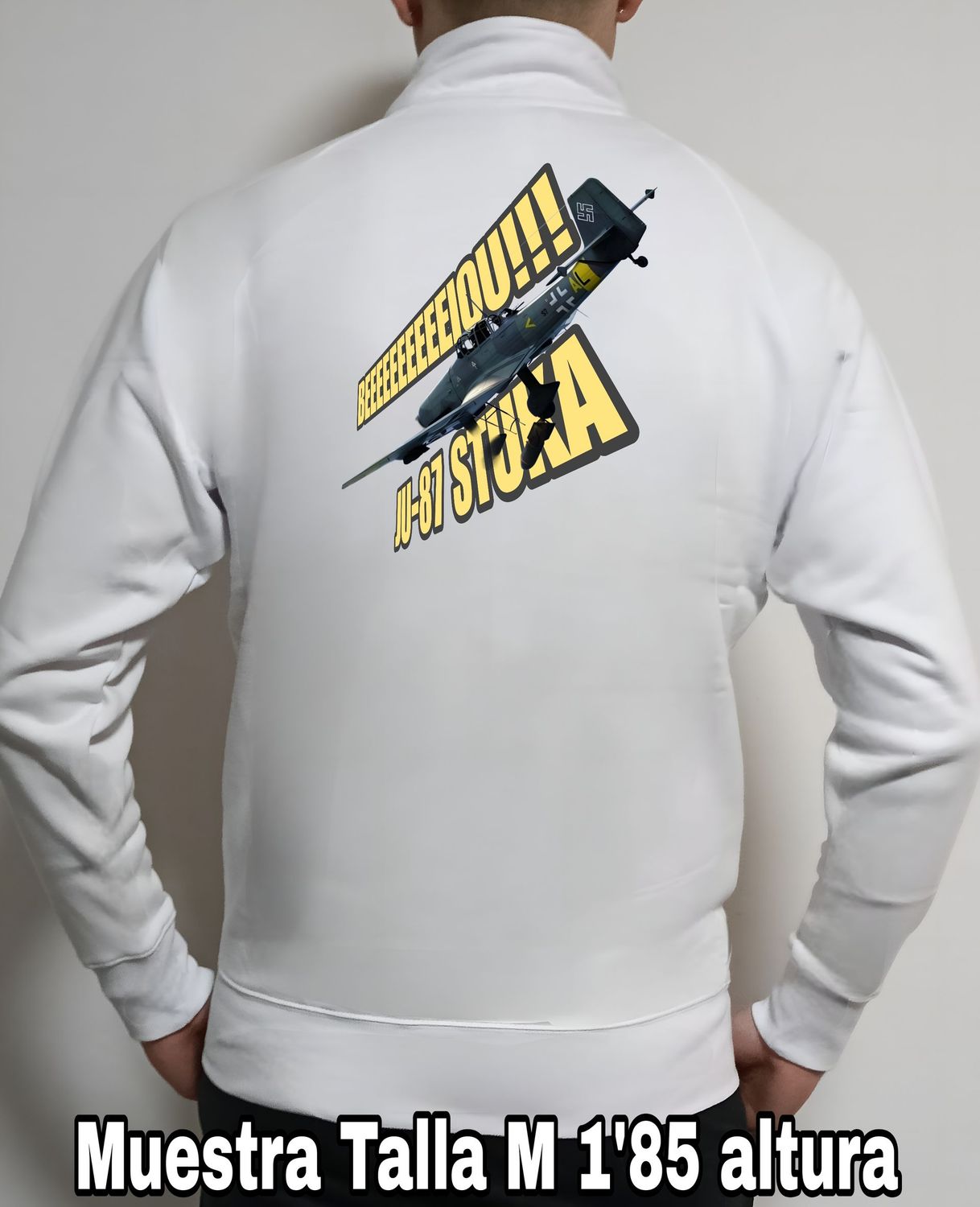 Sudadera cremallera Junkers JU-87 Stuka nº 2