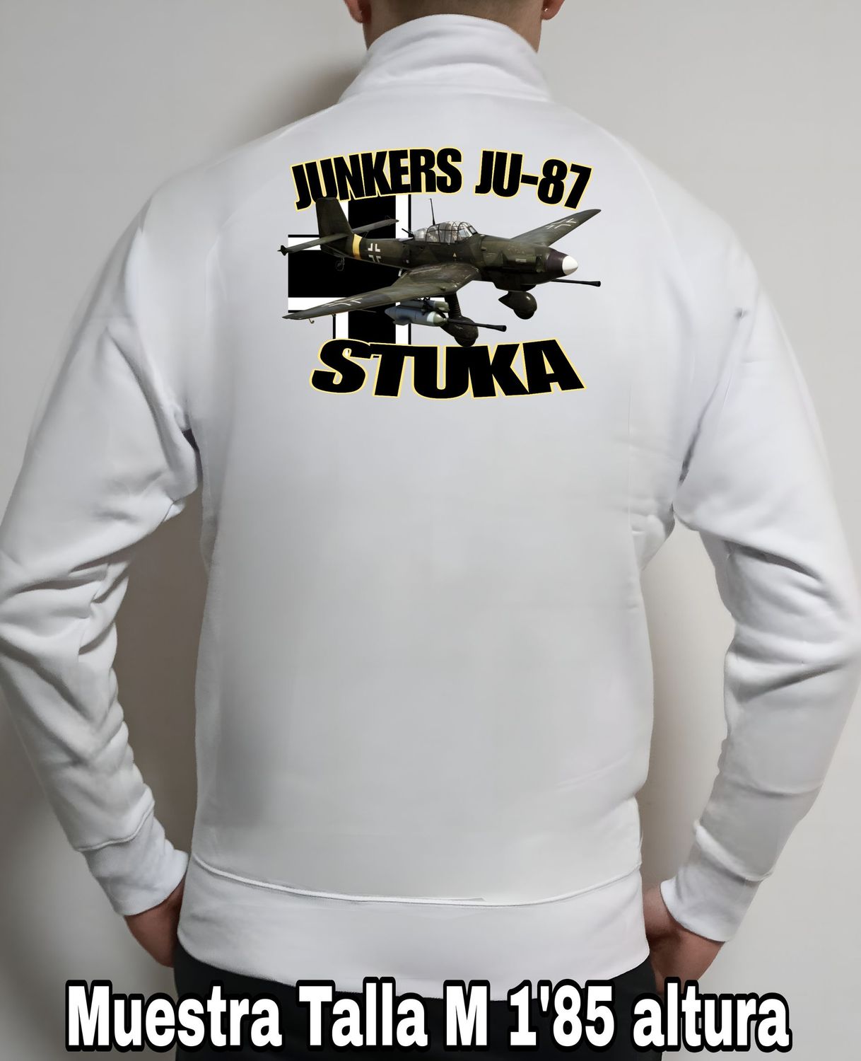 Sudadera cremallera Junkers JU-87 Stuka nº 4