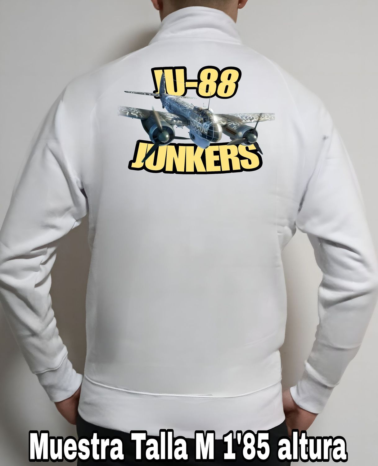 Sudadera cremallera Junkers JU-88 nº 1