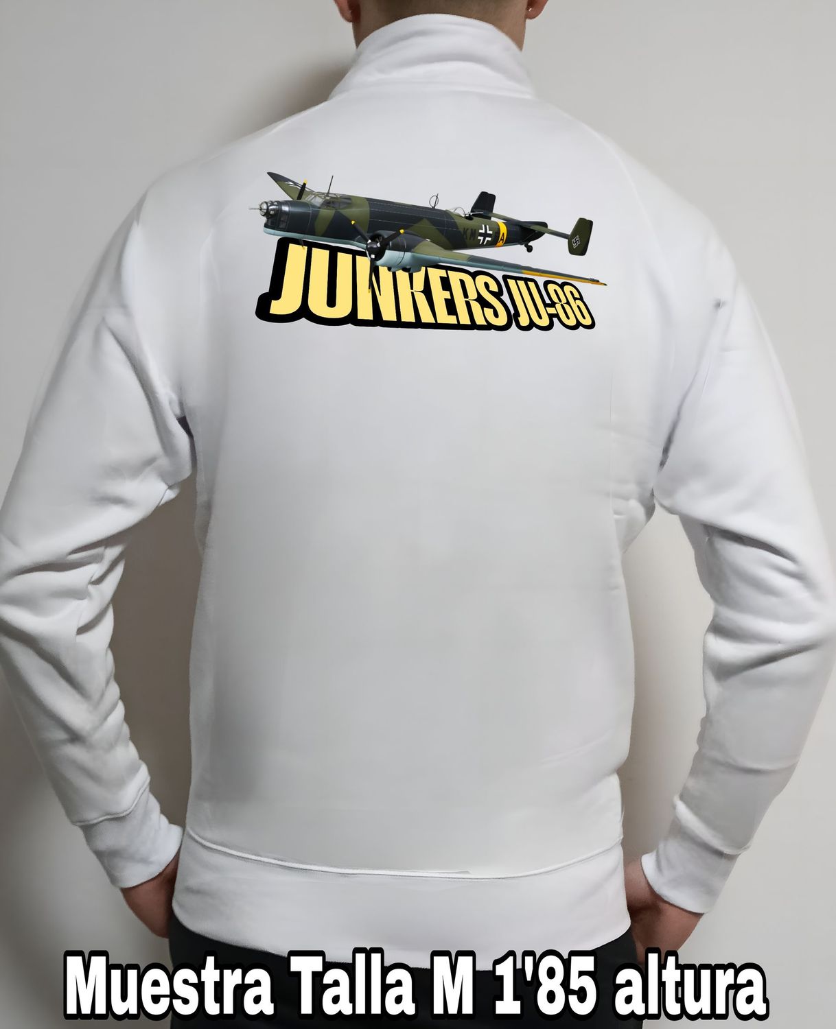 Sudadera cremallera Junkers JU-86 nº 1
