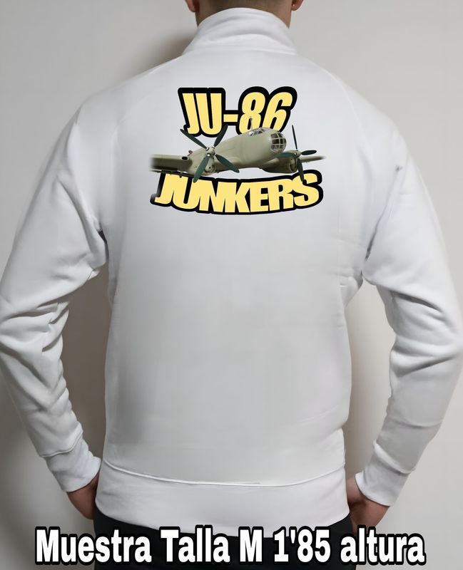 Sudadera cremallera Junkers JU-86 nº 2