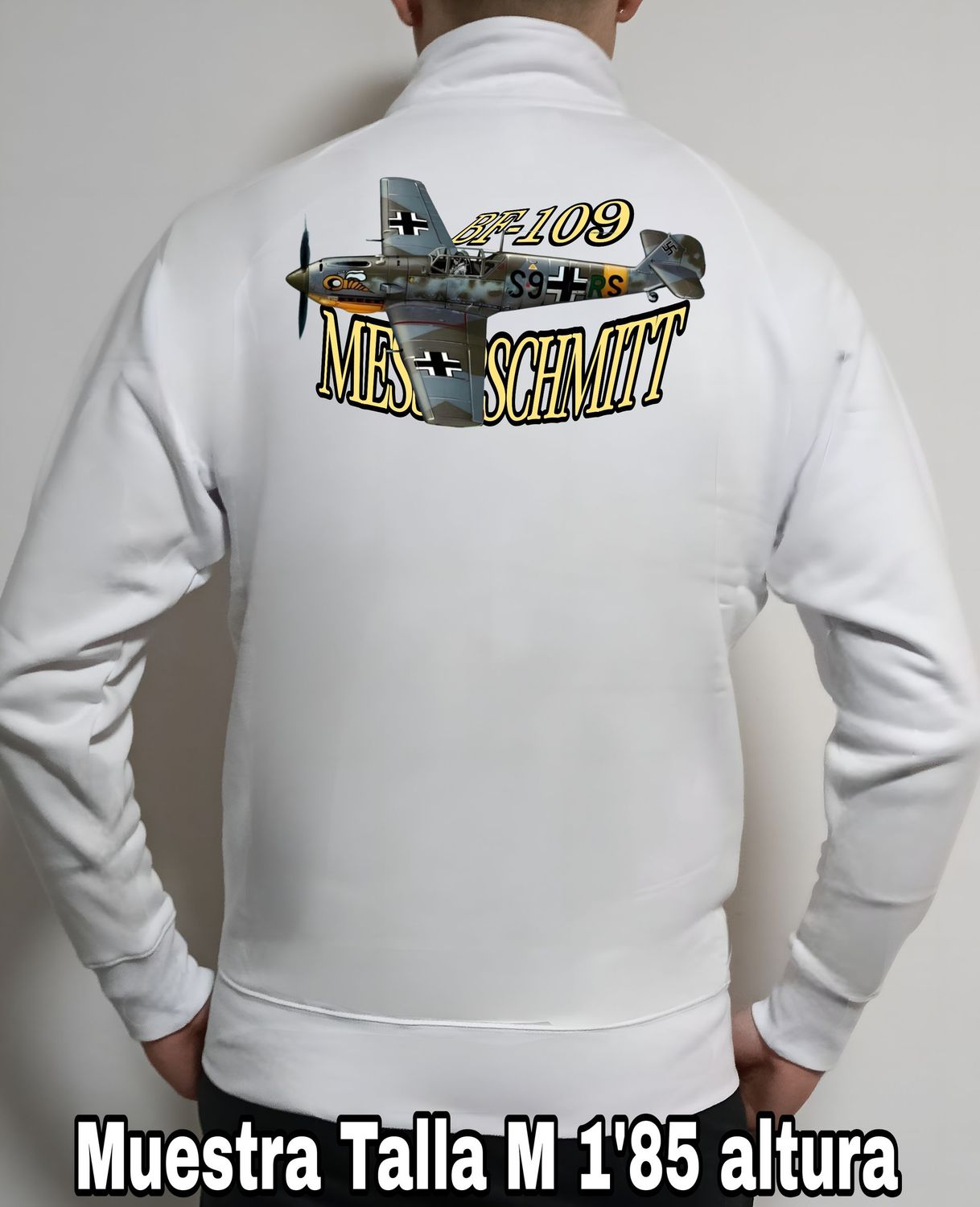 Sudadera cremallera Messerschmitt BF-109 nº 4