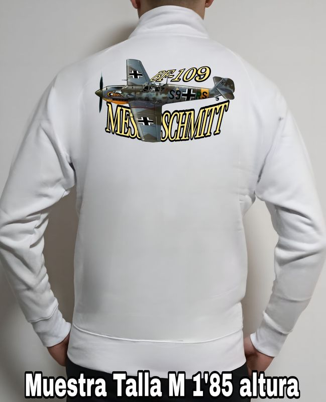 Sudadera cremallera Messerschmitt BF-109 nº 4