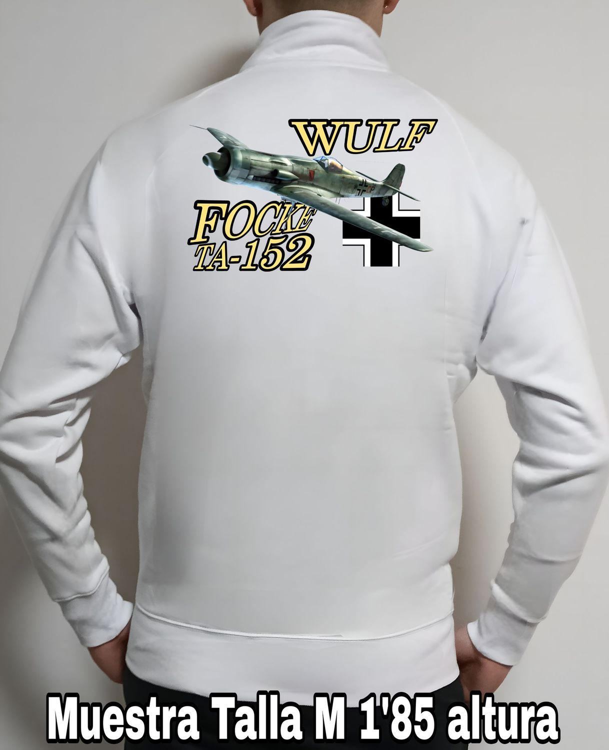 Sudadera cremallera Focke Wulf TA-152 nº 2