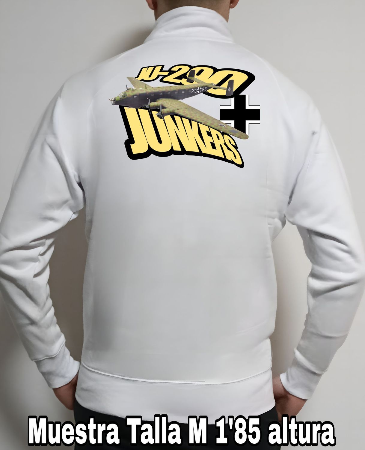 Sudadera cremallera Junkers JU-290 nº 3