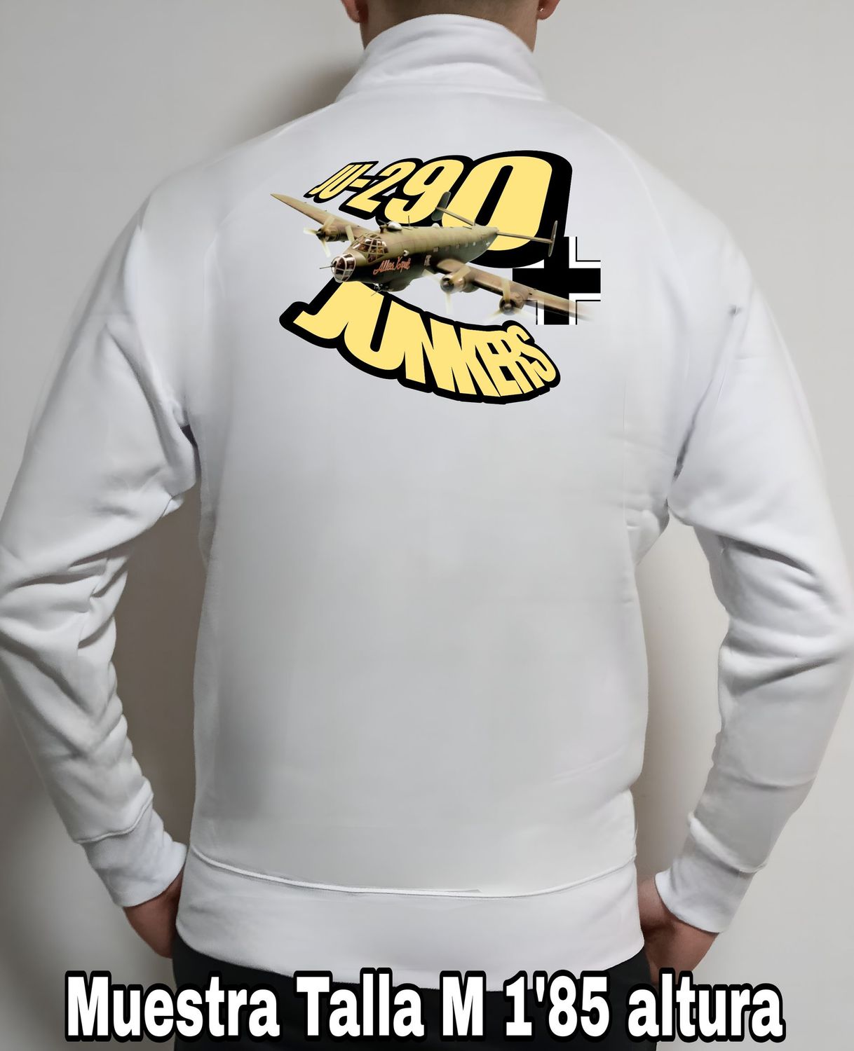 Sudadera cremallera Junkers JU-290 nº 4