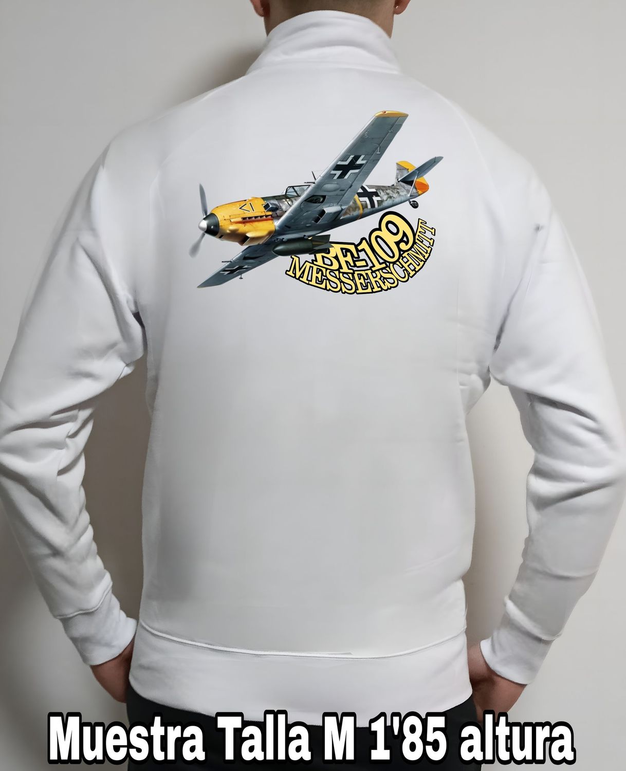 Sudadera cremallera Messerschmitt BF-109 nº 2