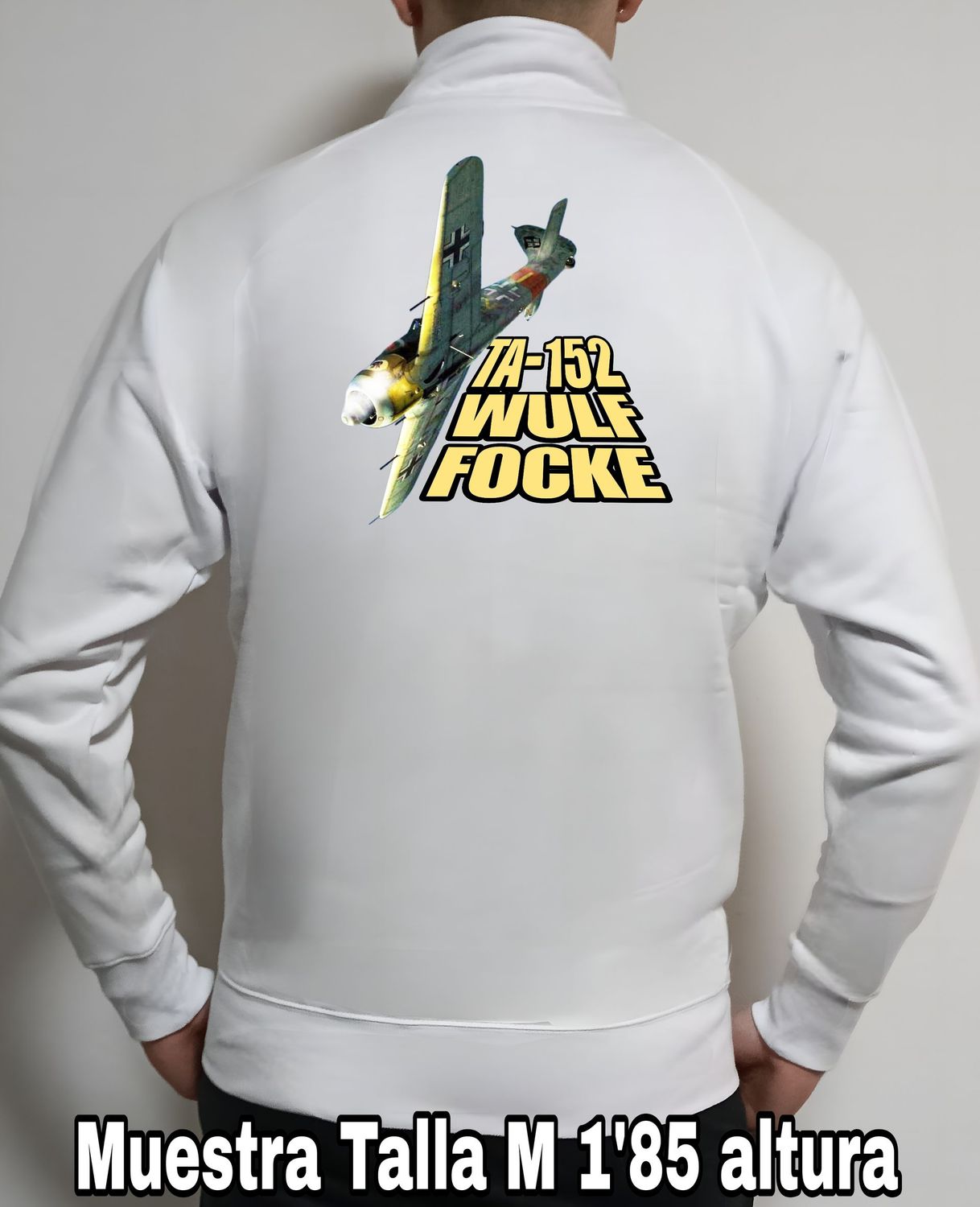 Sudadera cremallera Focke Wulf TA-152 nº 1