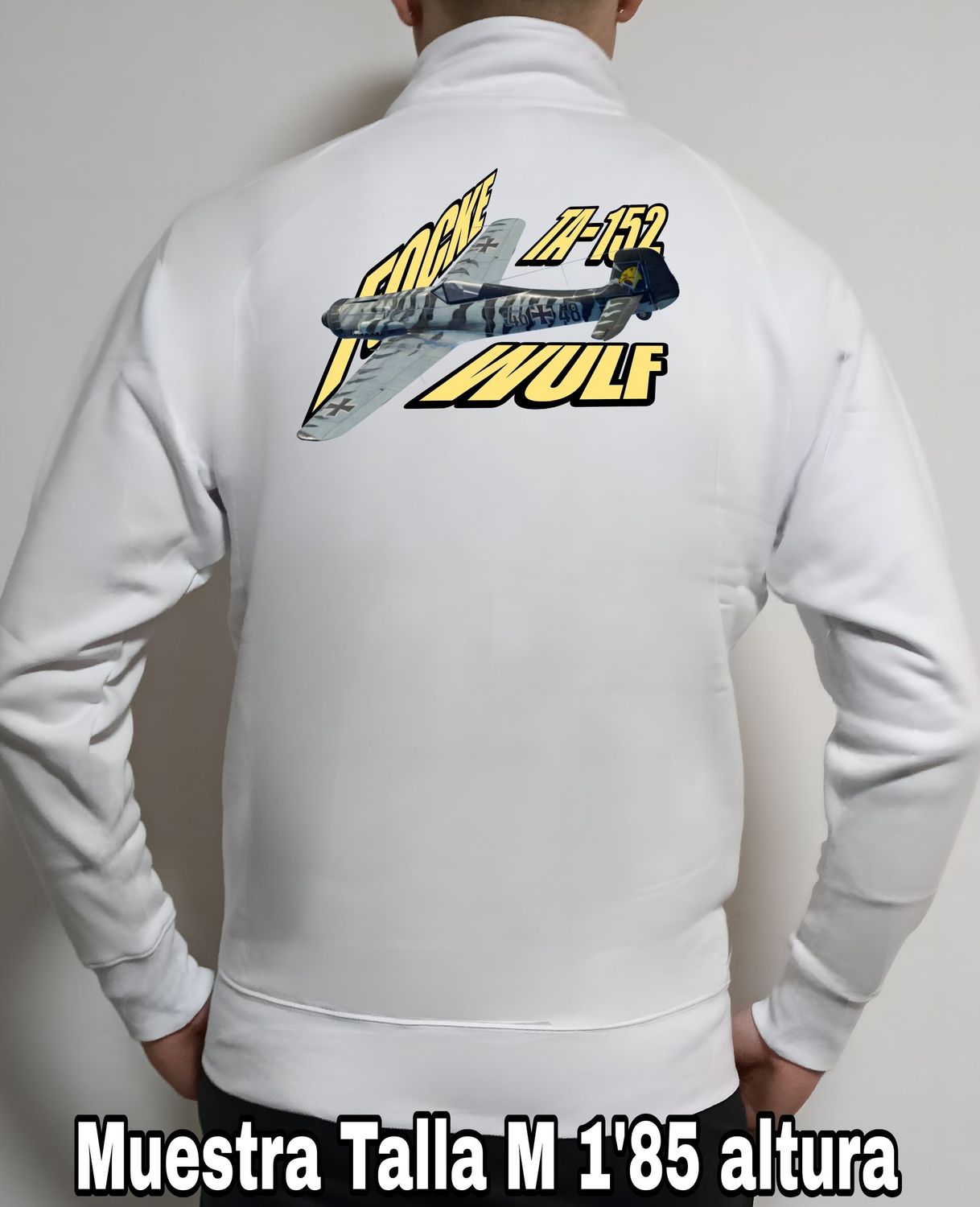 Sudadera cremallera Focke Wulf TA-152 nº 3