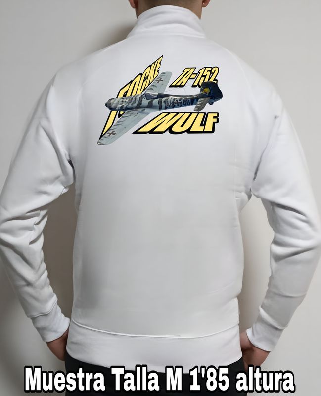Sudadera cremallera Focke Wulf TA-152 nº 3