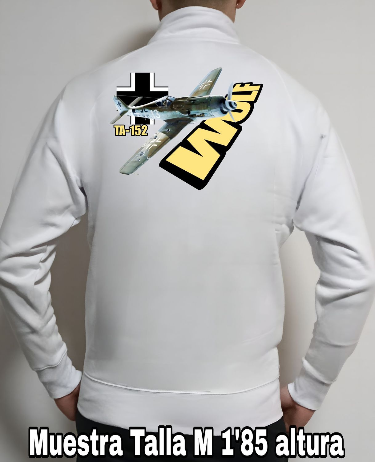 Sudadera cremallera Focke Wulf TA-152 nº 4