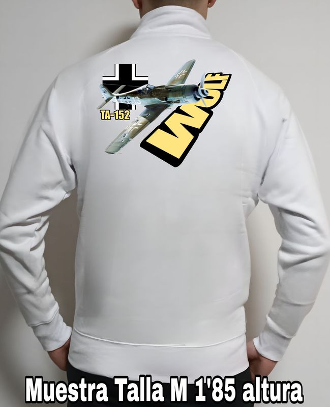 Sudadera cremallera Focke Wulf TA-152 nº 4