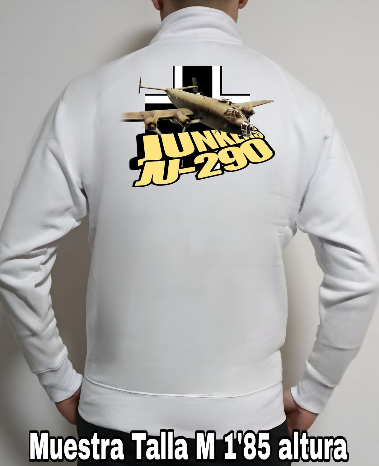 Sudadera cremallera Junkers JU-290 nº 1