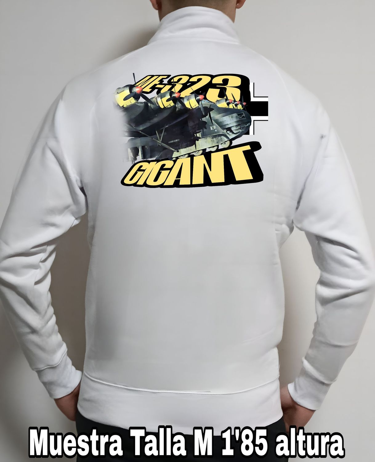 Sudadera cremallera Messerschmitt ME-323 Gigant nº 4