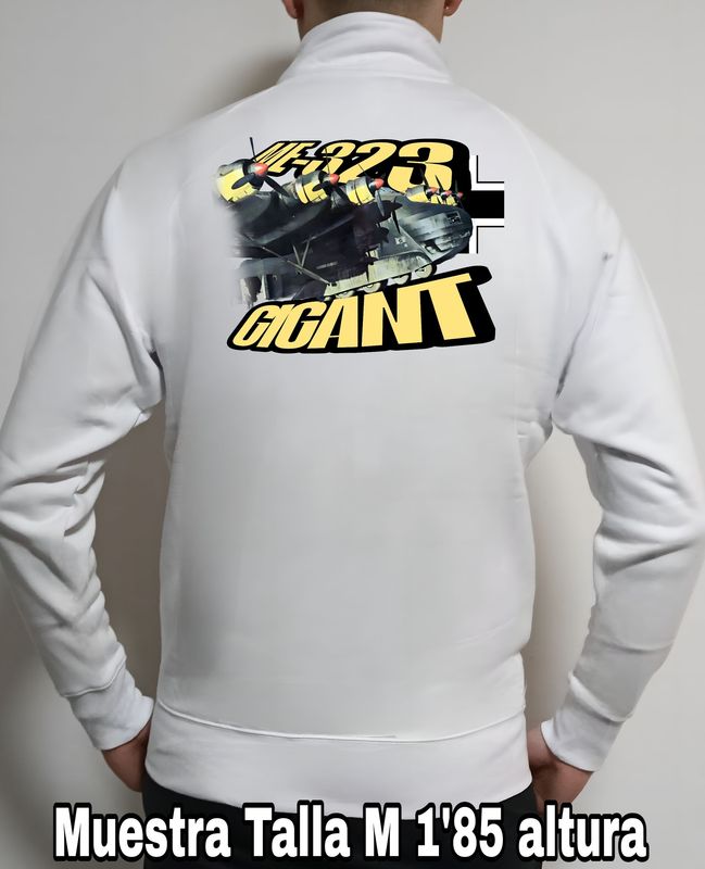 Sudadera cremallera Messerschmitt ME-323 Gigant nº 4