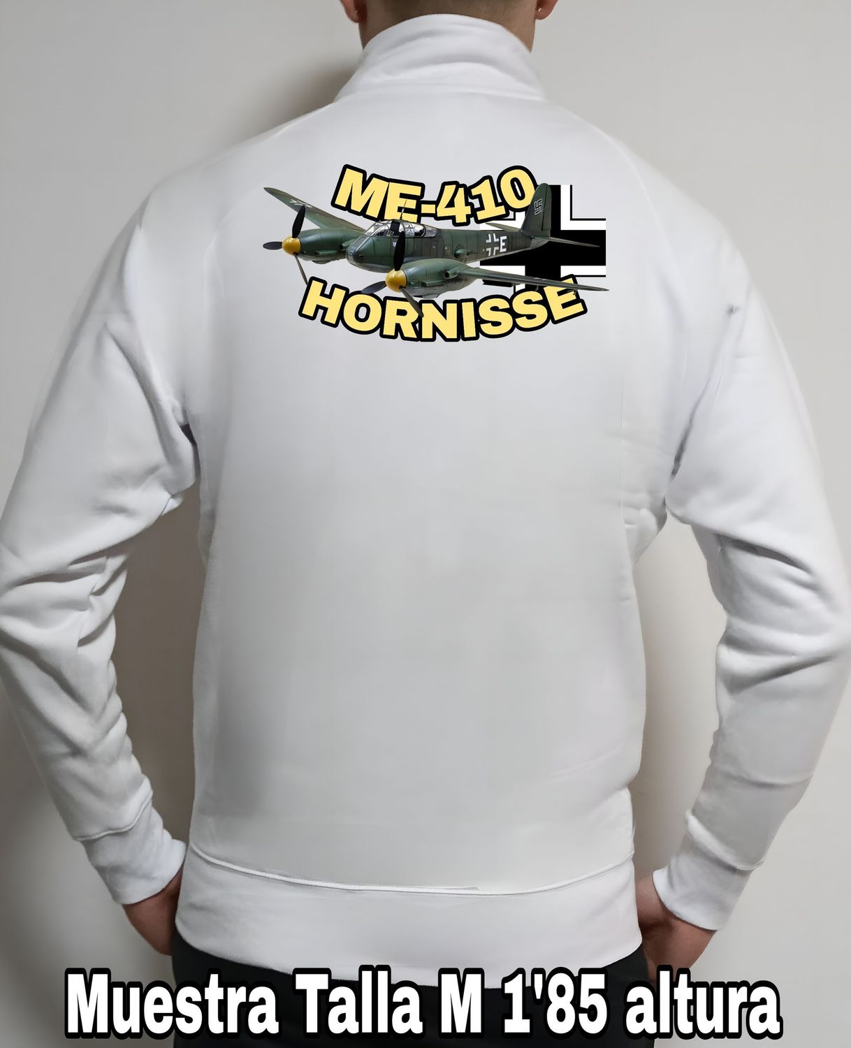 Sudadera cremallera Messerschmitt ME-410 Hornisse nº 4