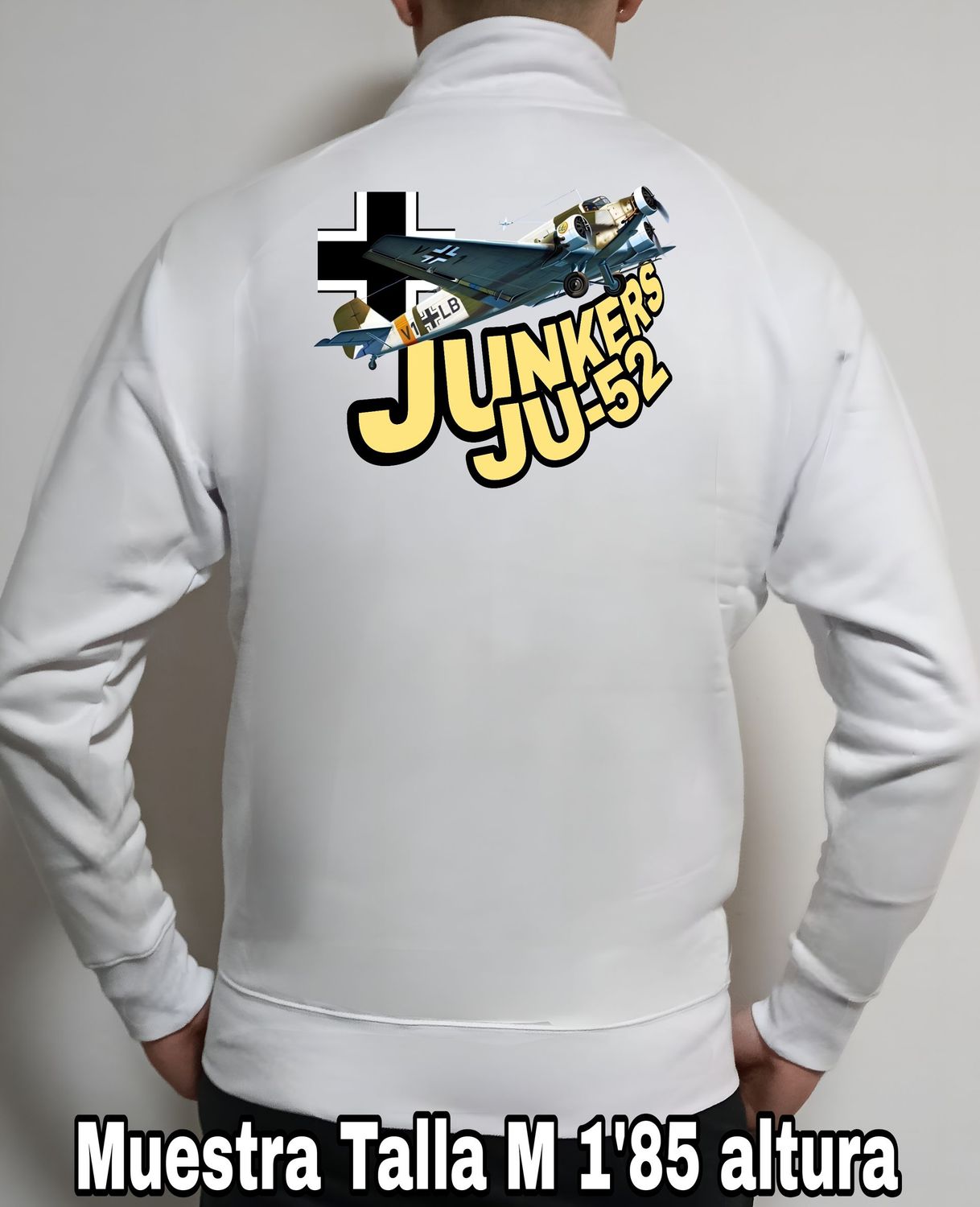 Sudadera cremallera Junkers JU-52 nº 2
