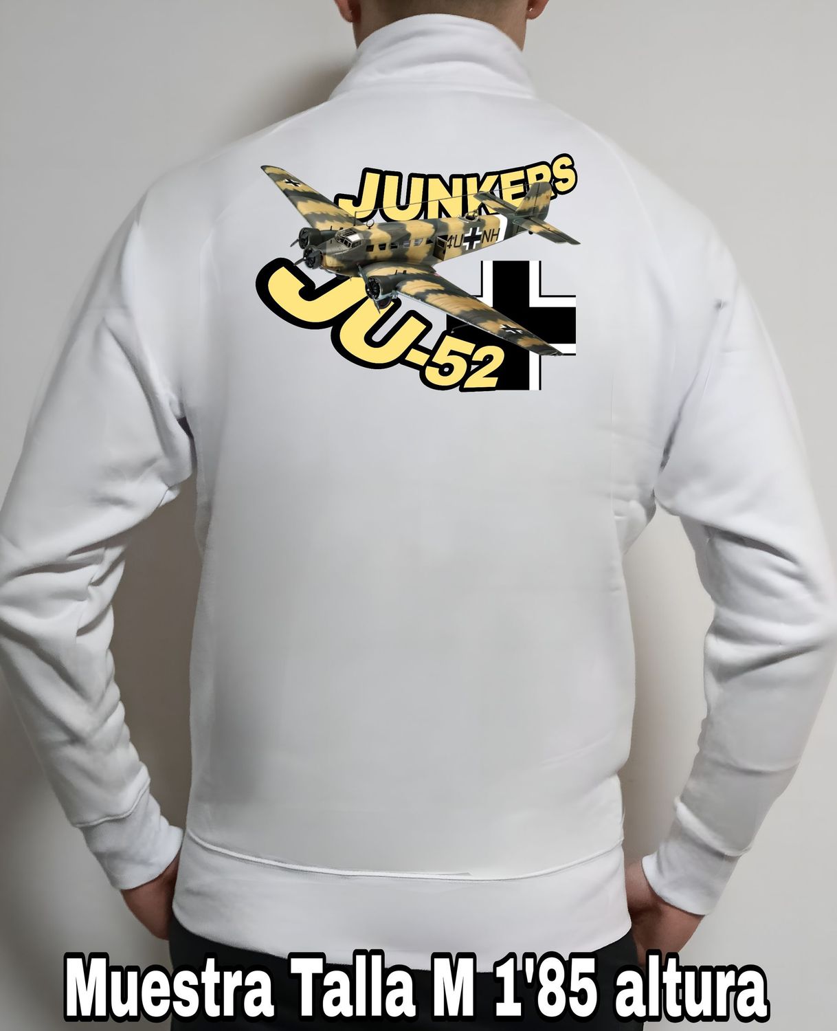 Sudadera cremallera Junkers JU-52 nº 4