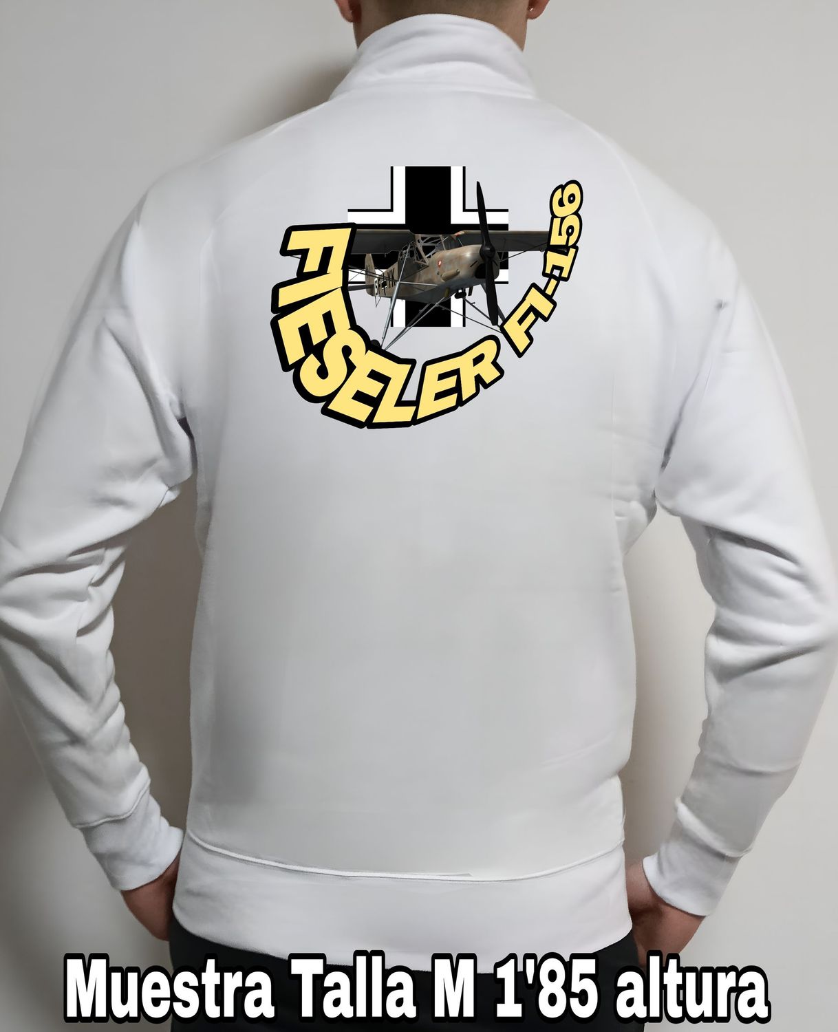 Sudadera cremallera Fieseler FI-156 Storch nº 2
