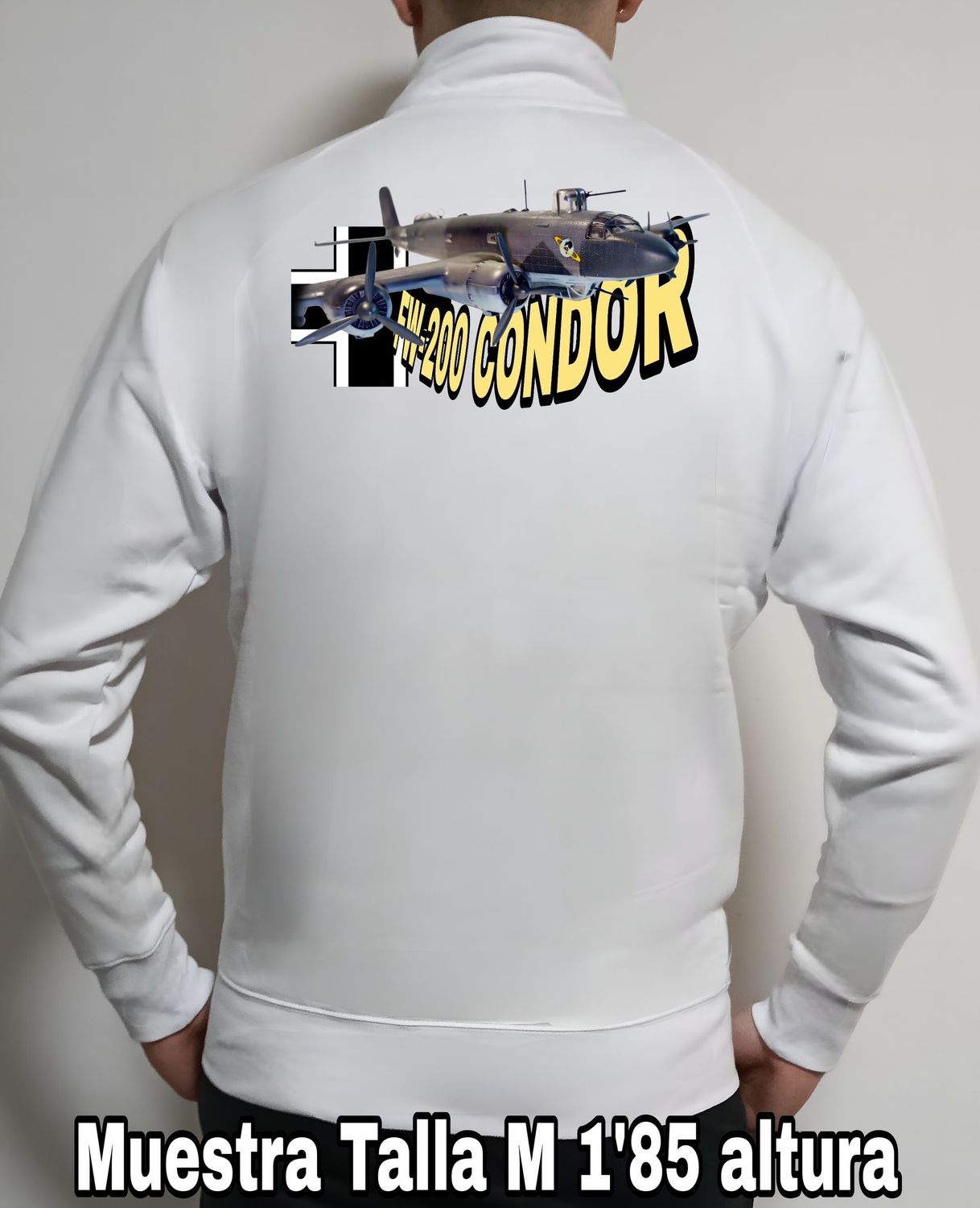 Sudadera cremallera FOCKE Wulf FW-200 Condor nº 3