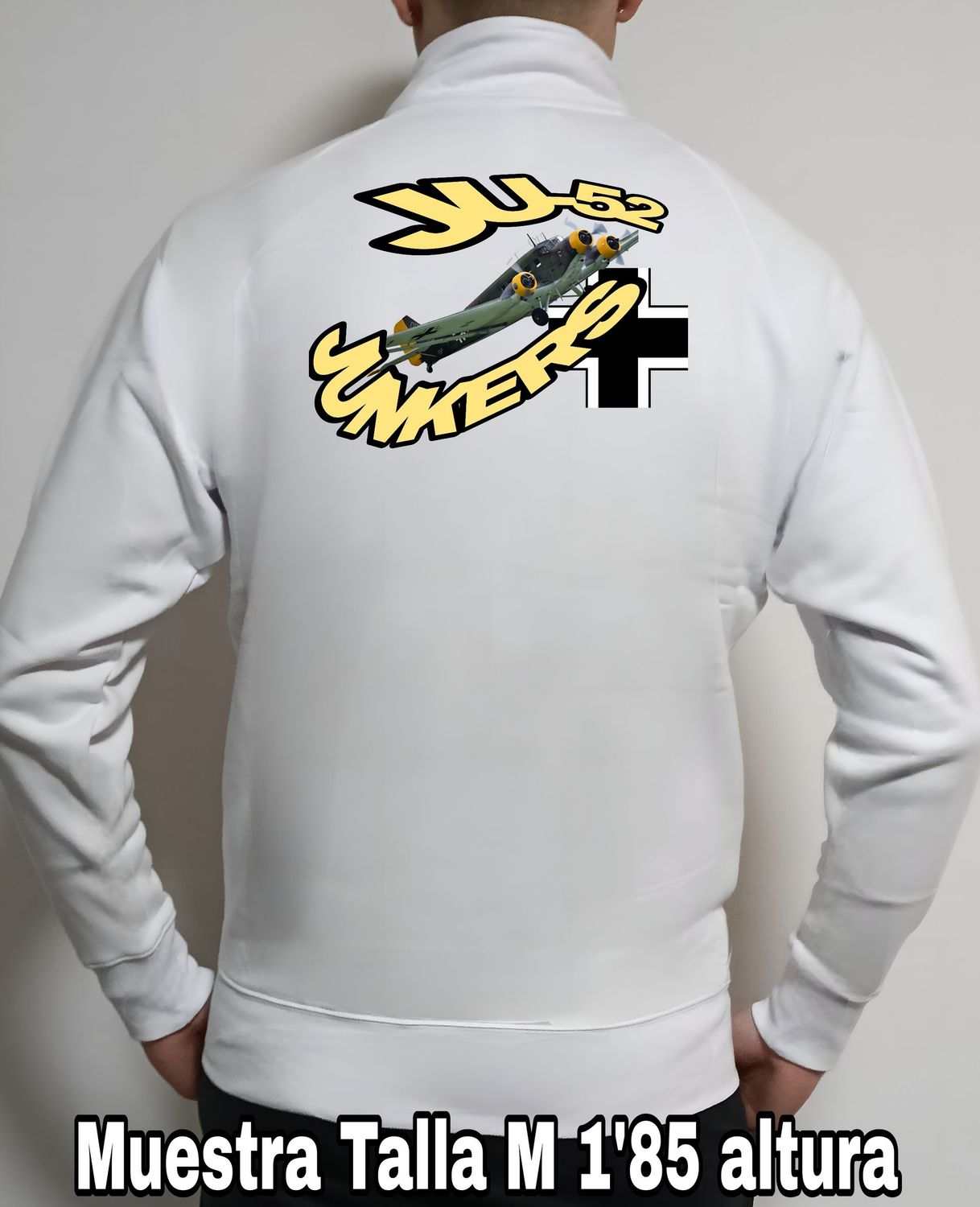 Sudadera cremallera Junkers JU-52 nº 1