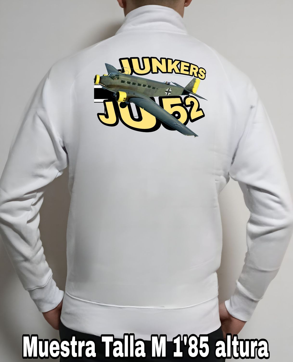 Sudadera cremallera Junkers JU-52 nº 3