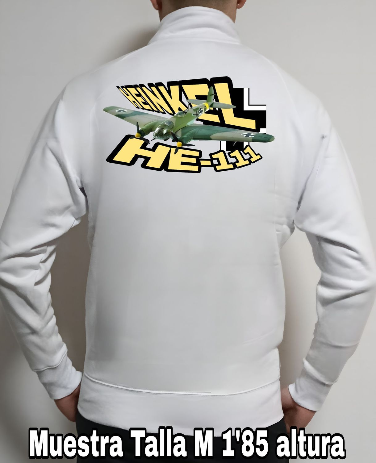 Sudadera cremallera Heinkel HE-111 nº 4