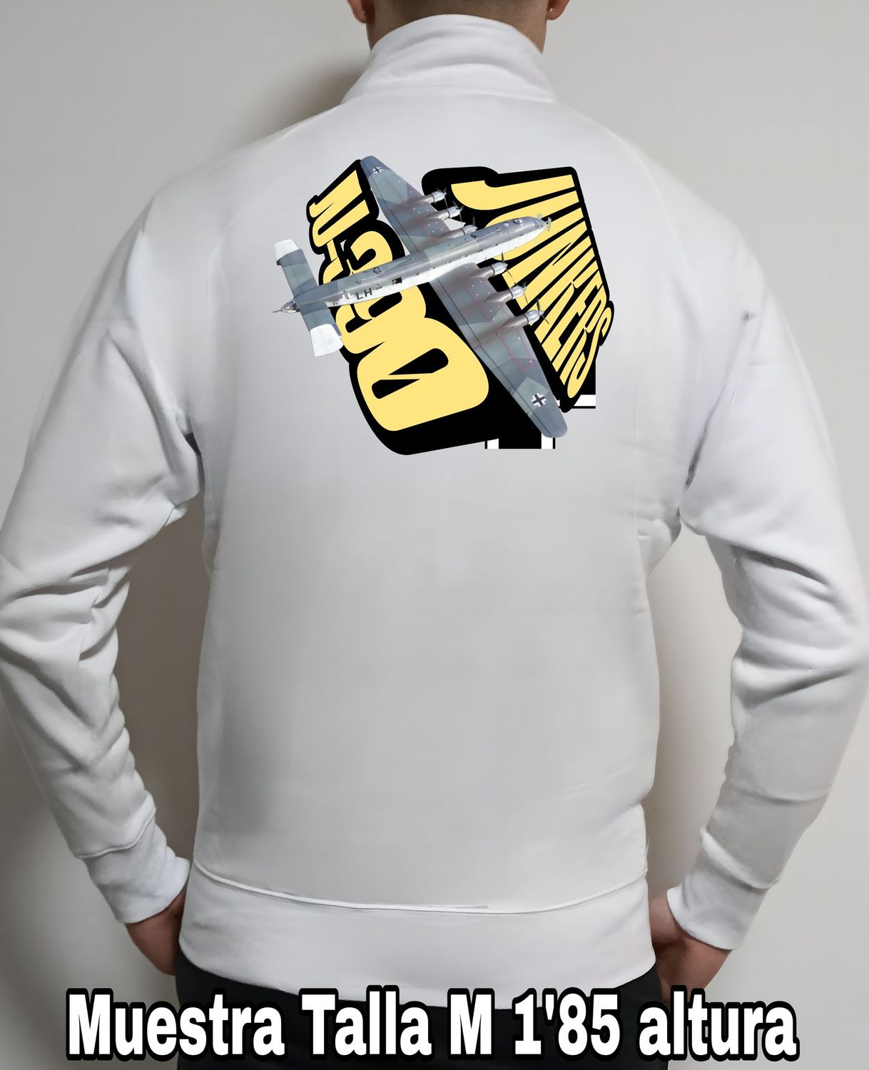 Sudadera cremallera Junkers JU-390 nº 1