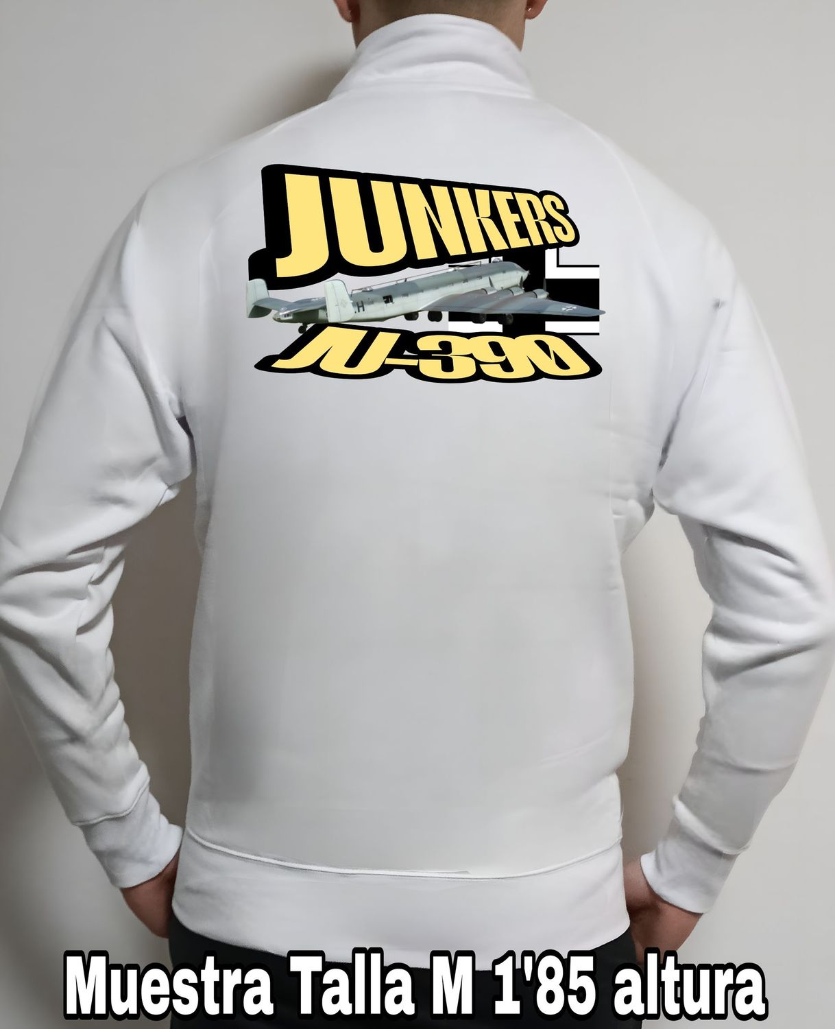 Sudadera cremallera Junkers JU-390 nº 2