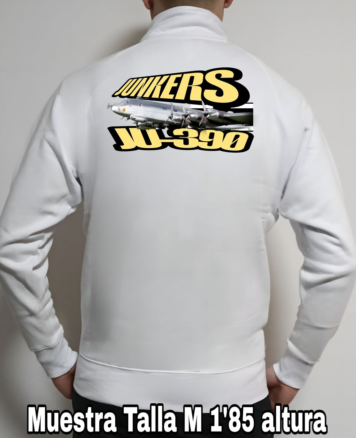 Sudadera cremallera Junkers JU-390 nº 3