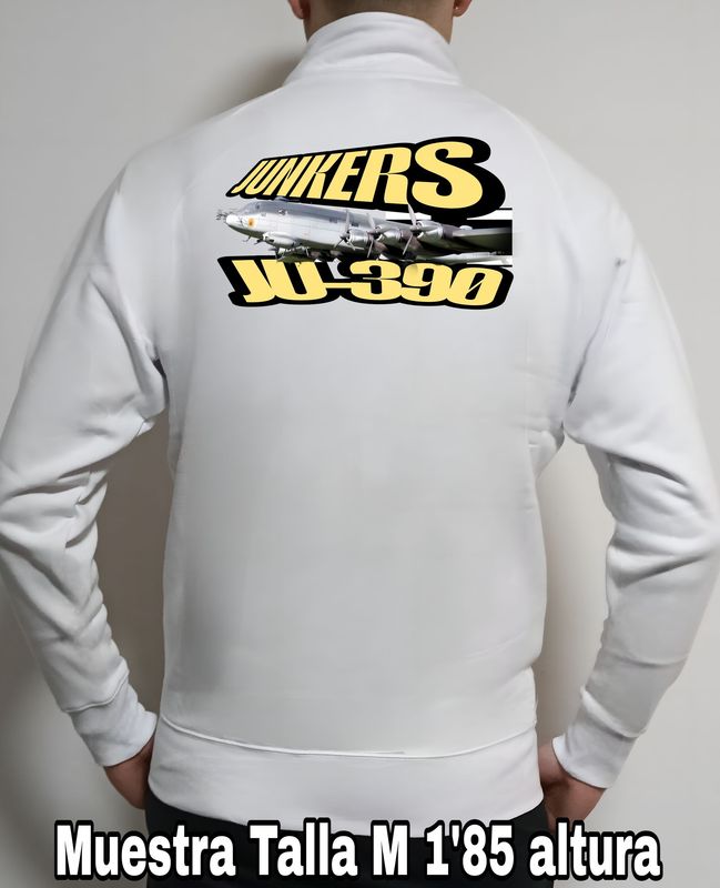 Sudadera cremallera Junkers JU-390 nº 3