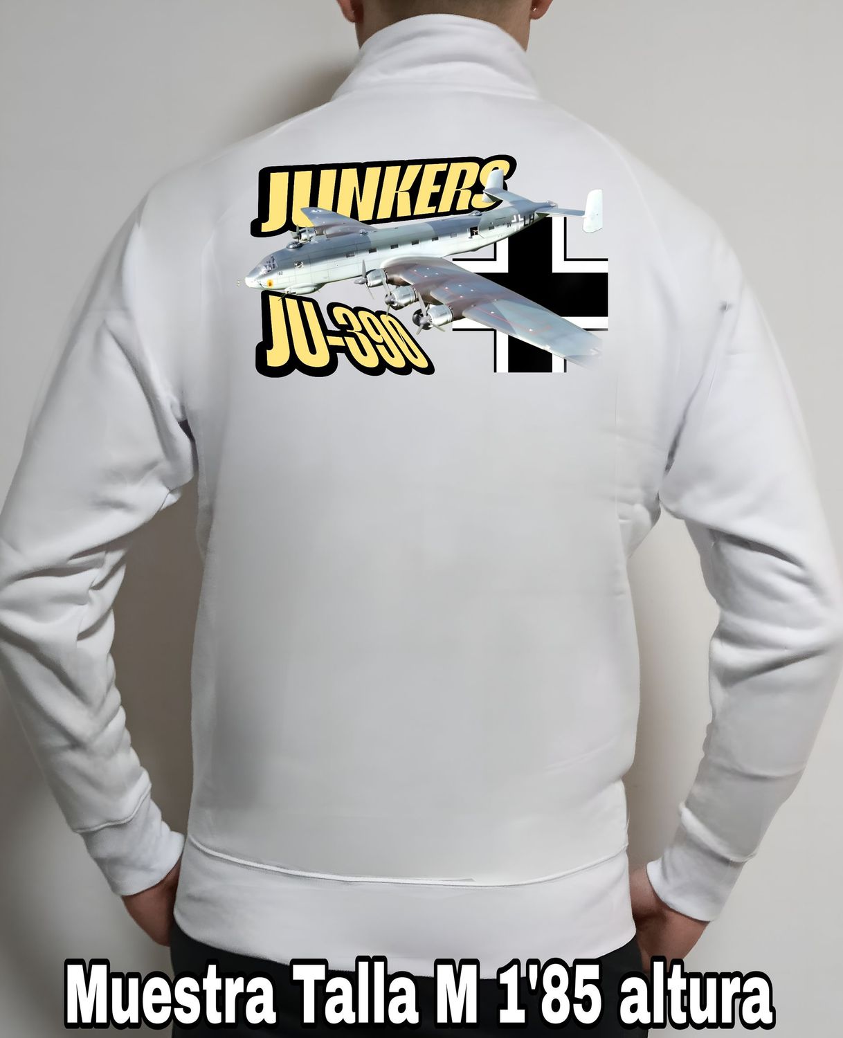 Sudadera cremallera Junkers JU-390 nº 4
