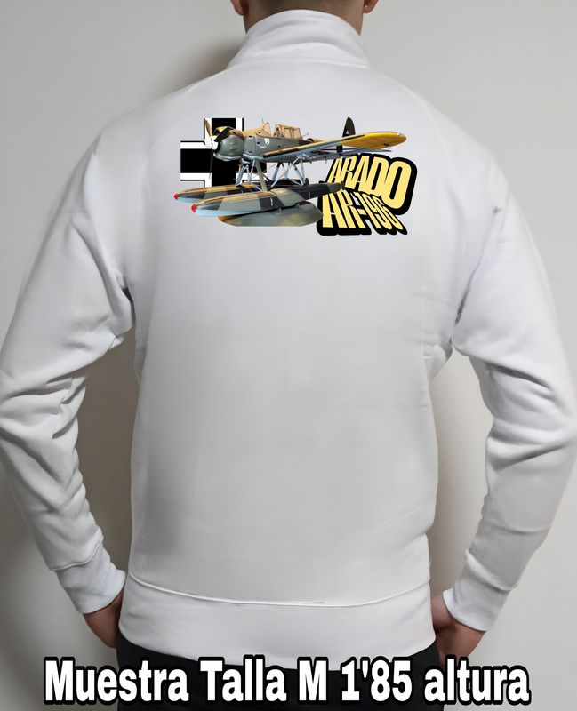 Sudadera cremallera Arado AR-196 nº 1 Sudadera cremallera Arado AR-196 nº 1