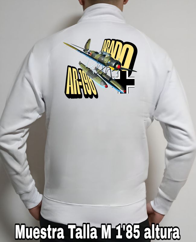 Sudadera cremallera Arado AR-196 nº 2 Sudadera cremallera Arado AR-196 nº 2