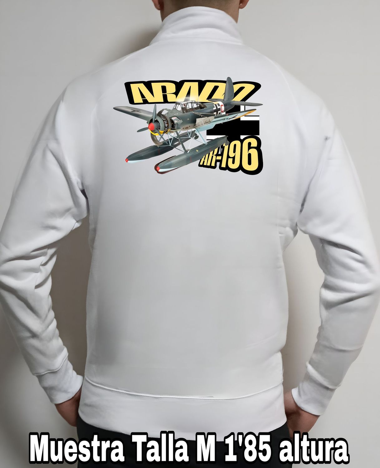 Sudadera cremallera Arado AR-196 nº 3