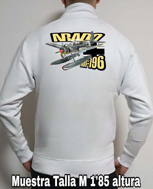 Sudadera cremallera Arado AR-196 nº 3 Sudadera cremallera Arado AR-196 nº 3