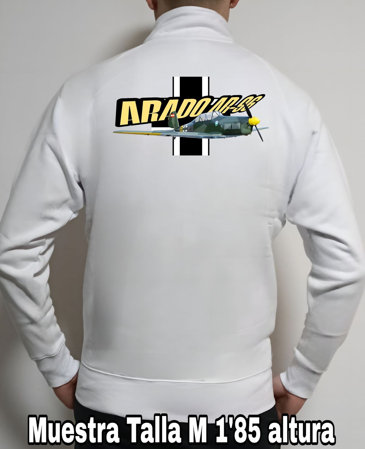 Sudadera cremallera Arado AR-96 nº 1