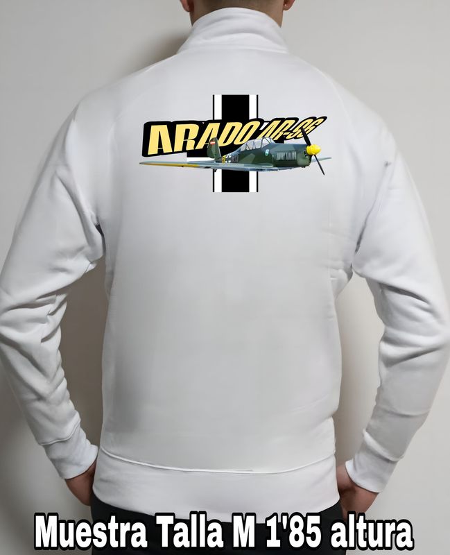 Sudadera cremallera Arado AR-96 nº 1