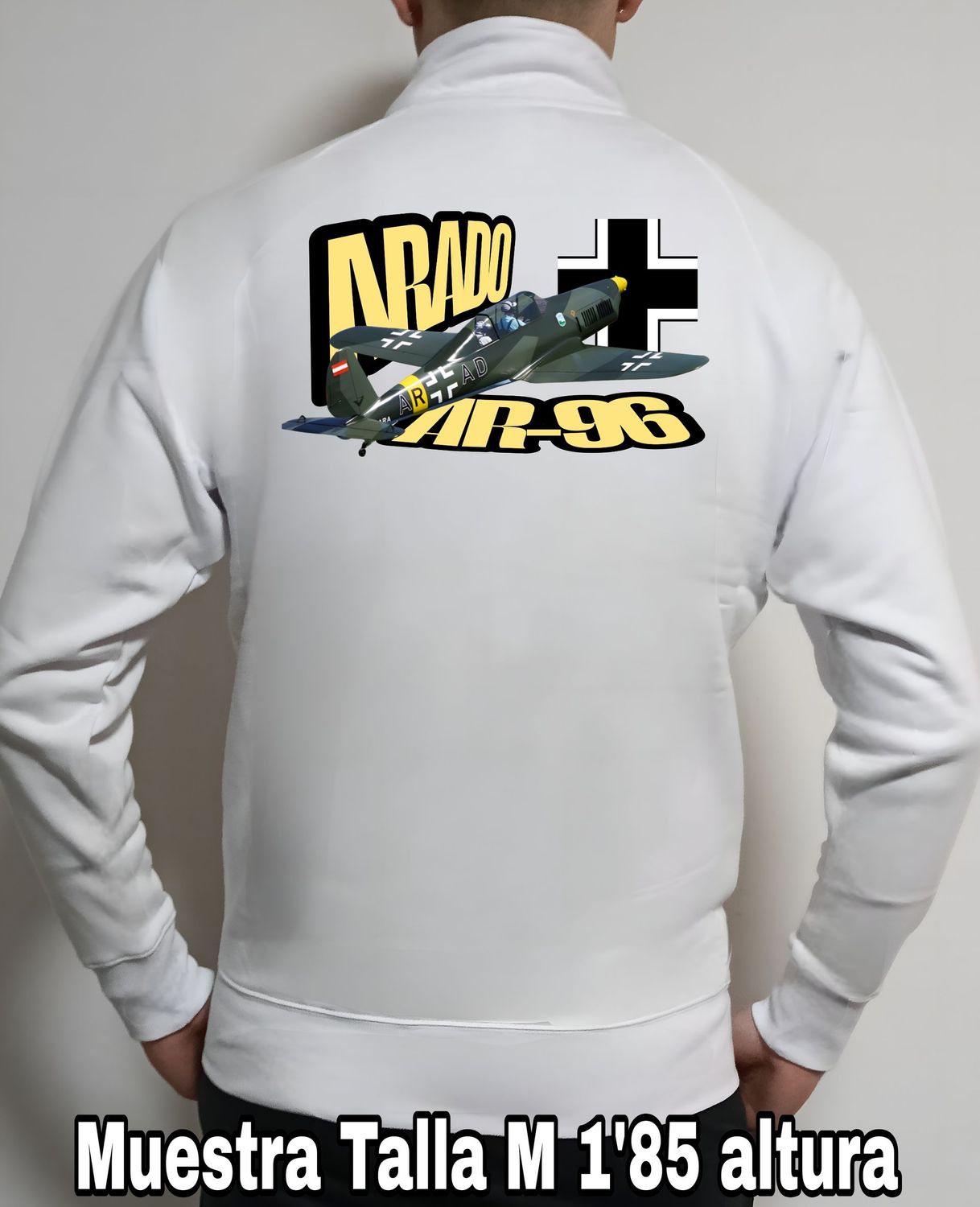 Sudadera cremallera Arado AR-96 nº 2