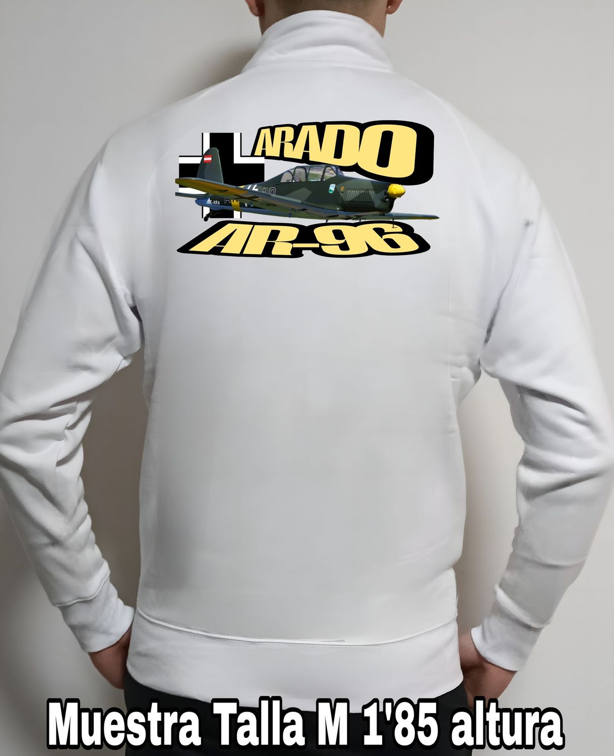 Sudadera cremallera Arado AR-96 nº 3