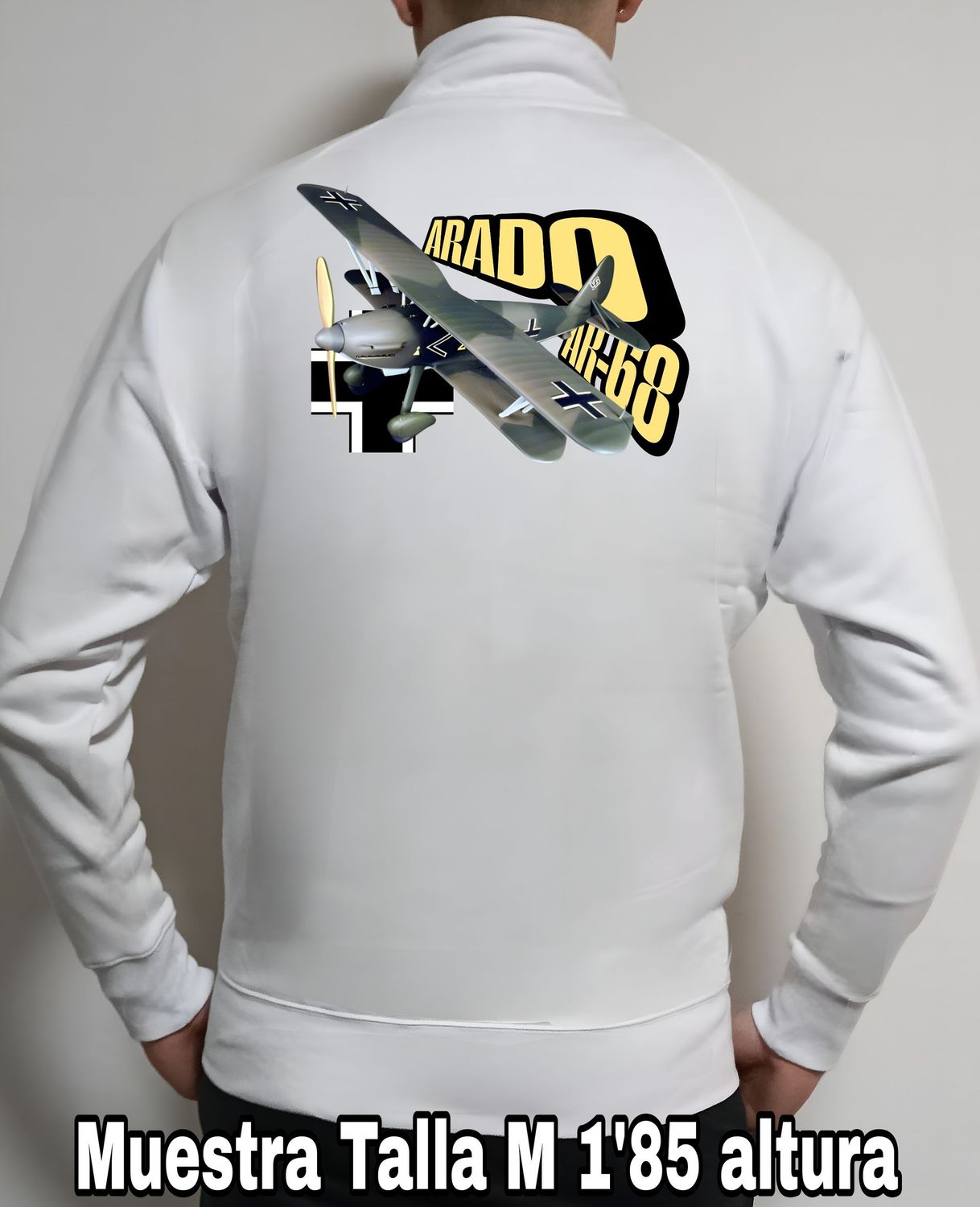 Sudadera cremallera Arado AR-68 nº 4
