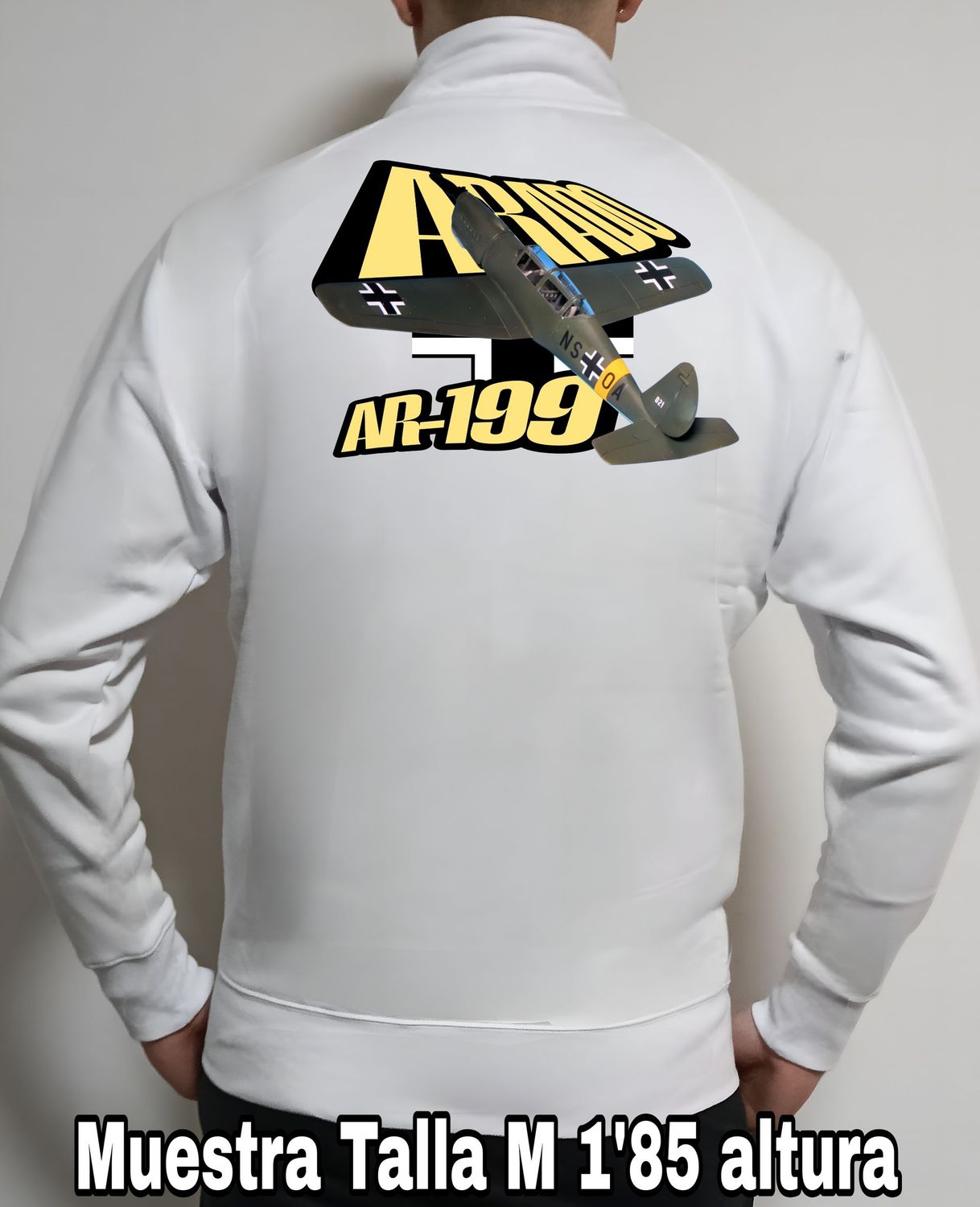 Sudadera cremallera Arado AR-199 nº 1