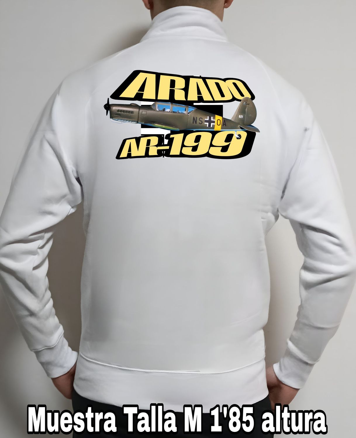 Sudadera cremallera Arado AR-199 nº 3