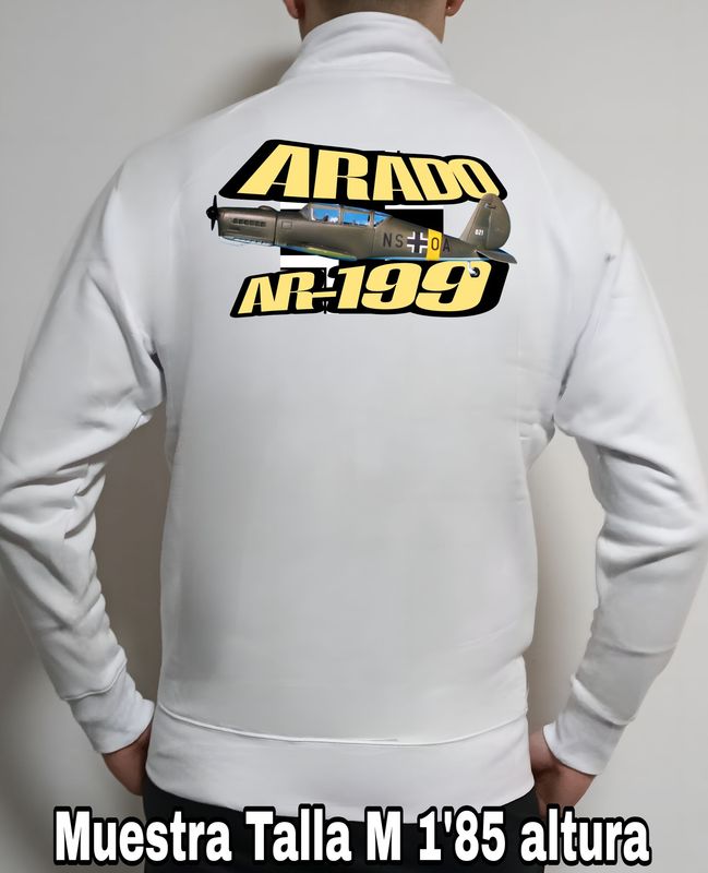Sudadera cremallera Arado AR-199 nº 3 Sudadera cremallera Arado AR-199 nº 3