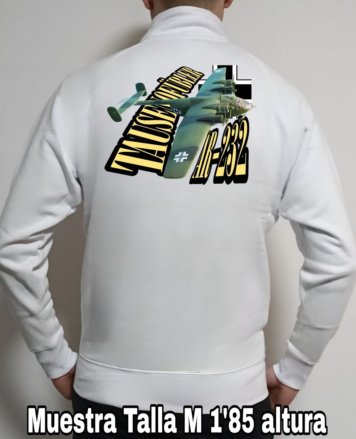 Sudadera cremallera Arado AR-232 nº 1