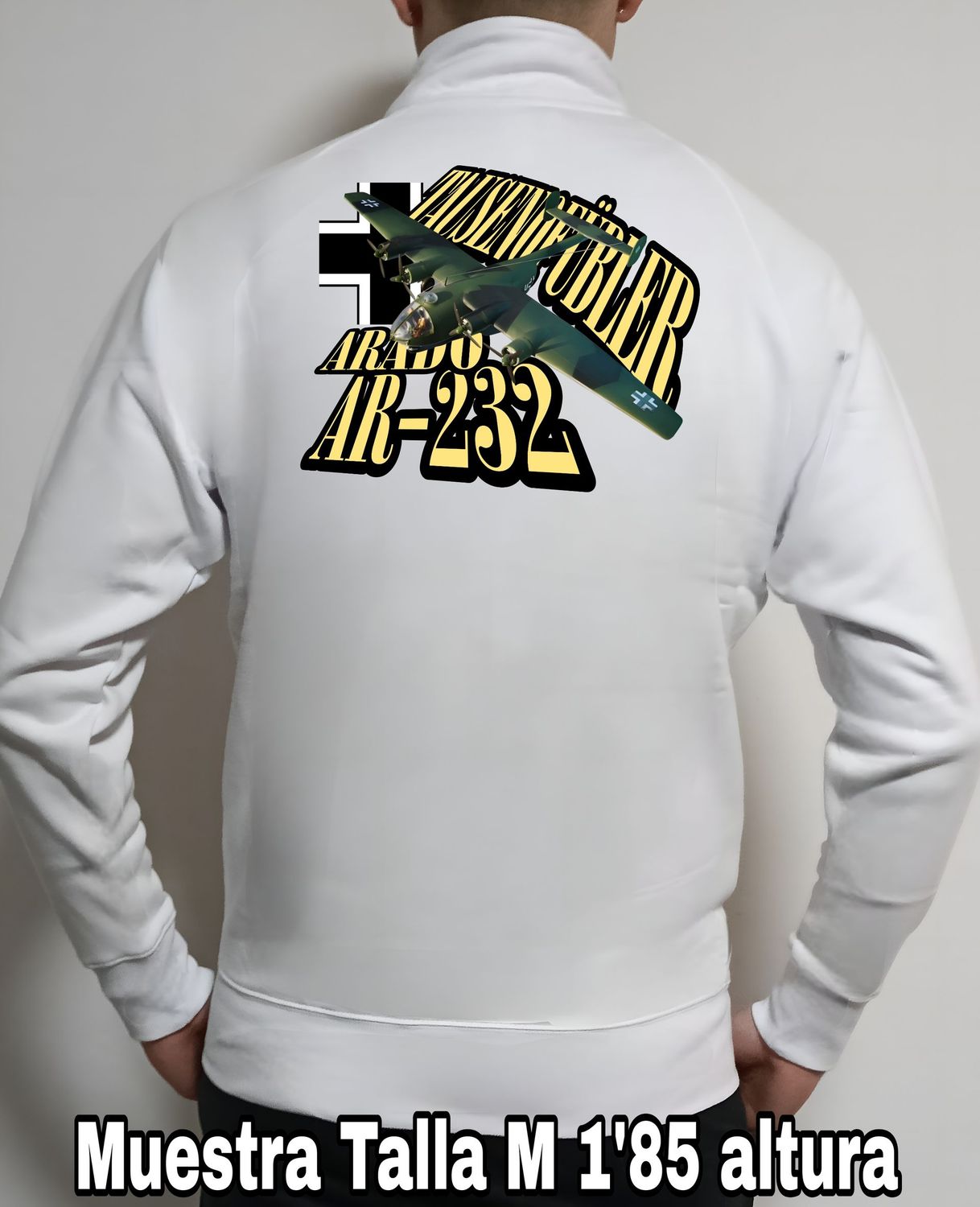 Sudadera cremallera Arado AR-232 nº 2