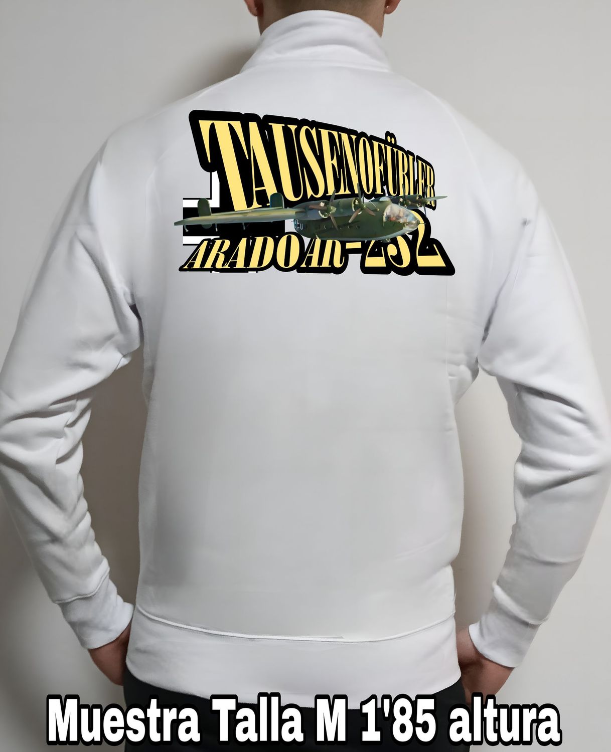 Sudadera cremallera Arado AR-232 nº 3