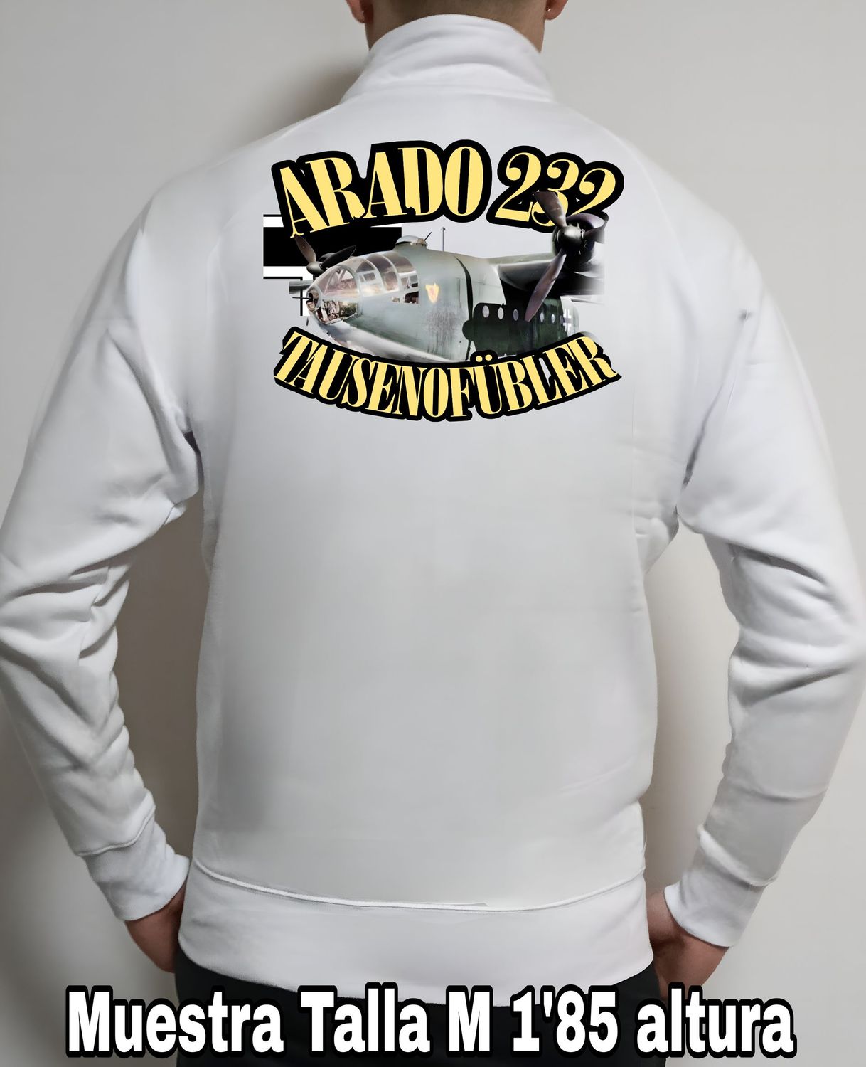 Sudadera cremallera Arado AR-232 nº 4