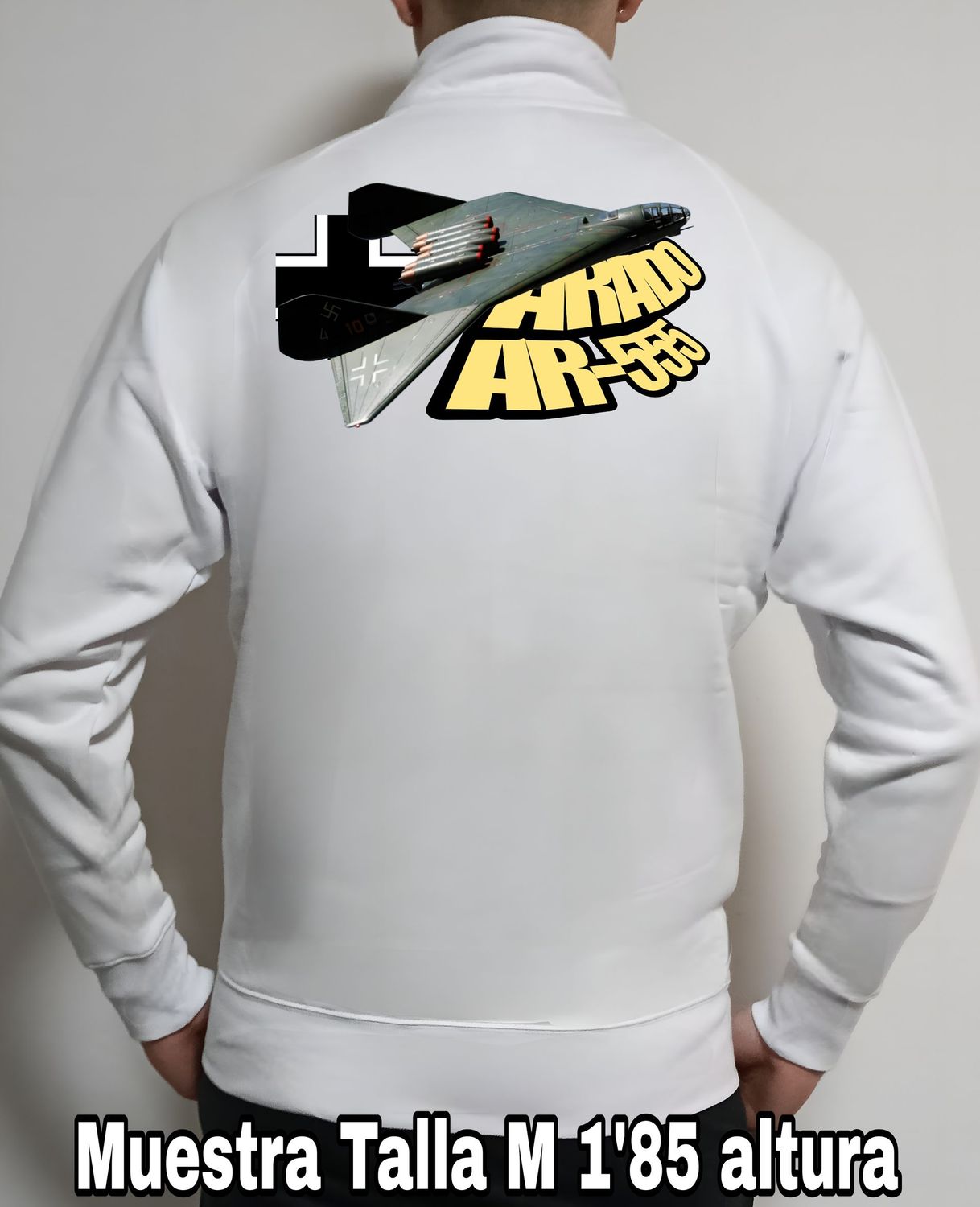 Sudadera cremallera Arado AR-555 nº 2